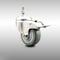Service Caster 3 Inch 316SS Gray Polyurethane Swivel 10mm Stem Caster Total Lock Brake SCC SCC-SS316TSTTL20S314-PPUB-M1015 - alternate 1